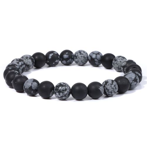 Bracelets De Perles En Pierre Naturelle Pour Hommes Et Femmes, Agates Colorées, Quartz Rose, Bijoux De Guérison Faits À La Main, Cadeaux De Mode