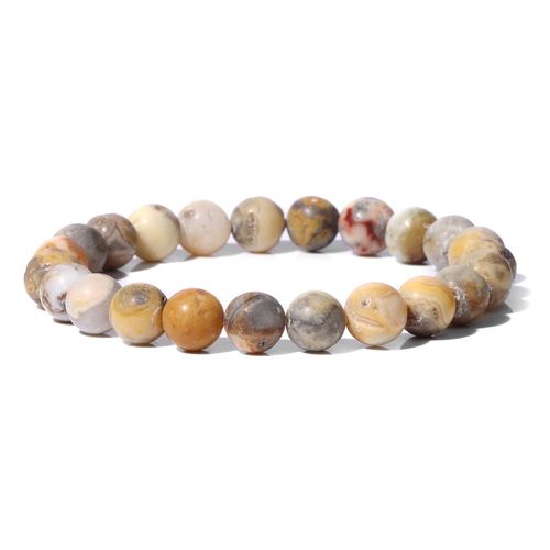 Bracelets De Perles En Pierre Naturelle Pour Hommes Et Femmes, Agates Colorées, Quartz Rose, Bijoux De Guérison Faits À La Main, Cadeaux De Mode