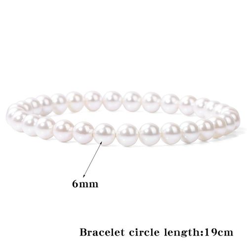 Bracelet En Perles De Coquillage Naturel Coréen Pour Femmes, Bijoux Faits À La Main, Cadeau De Mariage