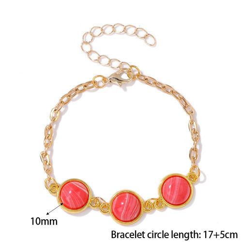 Bracelet Cabochon En Obsidienne Sodalite Pour Femme, Breloque En Pierre Ronde, Bijoux Féminins, Cadeau, Gemmes D'été