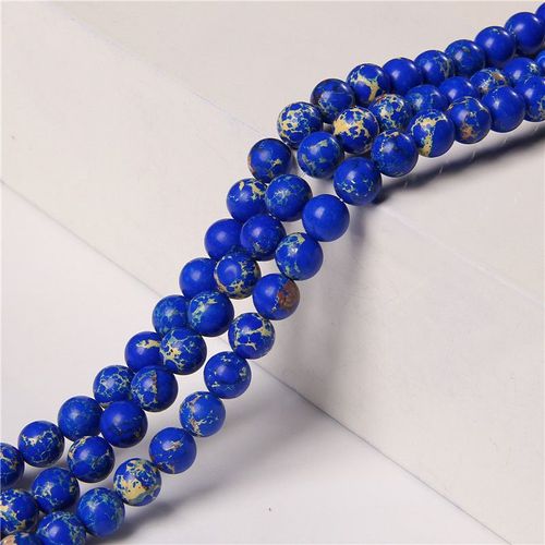 Perles De Jaspe Rose De Sédiments De Mer, 6 Mm 8 Mm 10mm, Perle En Pierre Polie Pour La Fabrication De Bracelets D'accessoires De Bijoux, Vente En Gros