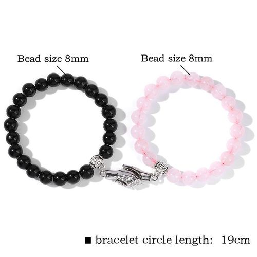 Bracelet Vintage Ajustable En Fluorite Et Grenat Pour Hommes, Bijoux Élastique En Pierre Naturelle, Perles