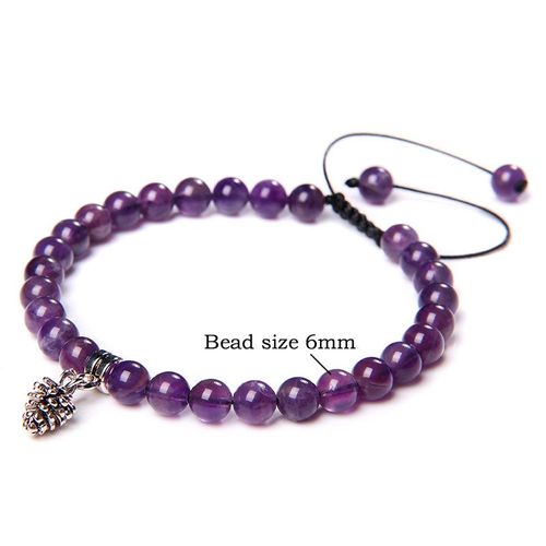 Bracelets À Breloques En Pierre Naturelle Pour Hommes Et Femmes, Bijoux En Apatite, Quartz Rutilé, Améthystes, Réglables, Tressés