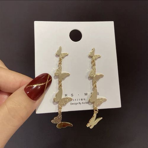 Boucles D'oreilles Pompon Pour Femme, Boucles D'oreilles Pendantes Longues En Forme De Perle, Cristal De Luxe, Boucles D'oreilles Charmantes, Tempérament