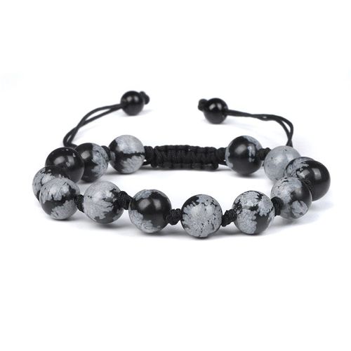 Bracelet En Pierre Naturelle Pour Homme Et Femme, Agates, Onyx, Howlites, Perles, Réglable, Corde Tressée, Nministériels D, Bijoux Cadeaux