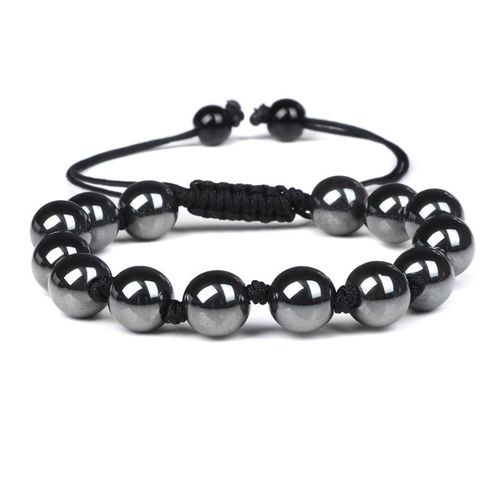 Bracelet En Pierre Naturelle Pour Homme Et Femme, Agates, Onyx, Howlites, Perles, Réglable, Corde Tressée, Nministériels D, Bijoux Cadeaux