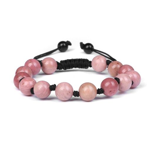 Bracelet En Pierre Naturelle Pour Homme Et Femme, Agates, Onyx, Howlites, Perles, Réglable, Corde Tressée, Nministériels D, Bijoux Cadeaux