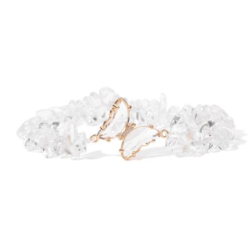 Bracelet Dnam En Cristal Papillon Pour Femme, Bracelet Lapis Lazuli Irrégulier, Bracelet Élégant Pour Fille, Bijoux Navire Chia
