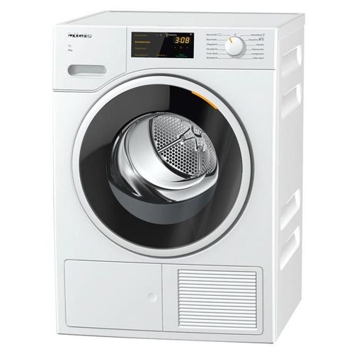 White Edition Miele T1 TWD260WP 8kg - sèche-linge - WiFi - 59.6x64.3x85 cm (lxpxh) - chargement frontal - blanc lotus