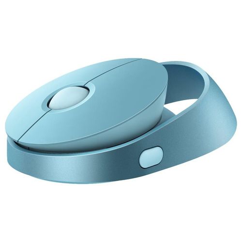 Rapoo Ralemo Air 1 - Souris - multi-mode - optique - 3 boutons - sans fil - 2.4 GHz, Bluetooth 3.0, Bluetooth 5.0 - récepteur sans fil USB - bleu