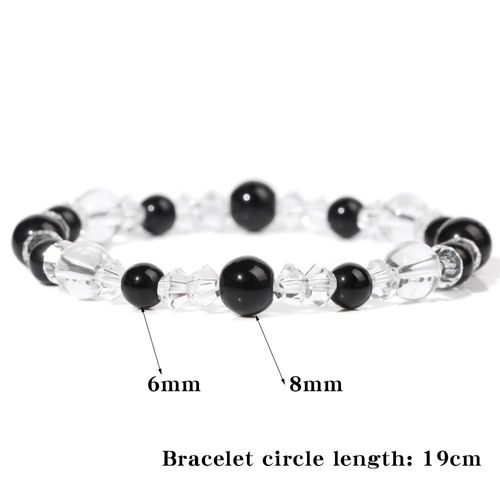 Bracelet En Agates Naturelles Pour Femmes, En Pierre De Cristal Énergétique, Extensible, Ajustable, Bijoux, Cadeau De Guérison Et D'anesthésie