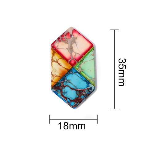 Pendentif En Forme De Main De Fatima, 7 Chakras, C¿Ur, Bohème, Énergie, Pierre, Connecteur, Bijoux De Direction, Collier À Faire Soi-Même