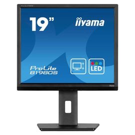 iiyama ProLite B1980S-B1 - Écran LED - 19" - 1280 x 1024 @ 75 Hz - TN - 250 cd/m² - 1000:1 - 3 ms - HDMI, DisplayPort - haut-parleurs - noir, mat