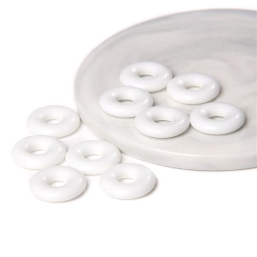Perles De Labrumen Noir Naturel, Pendentif En Pierre D'¿Il De Tigre Reiki, Grand Trou De 6mm, Nministériels D Chinois Pour Bracelet Exécutif Diy, 18mm, 1 À 5 Pièces