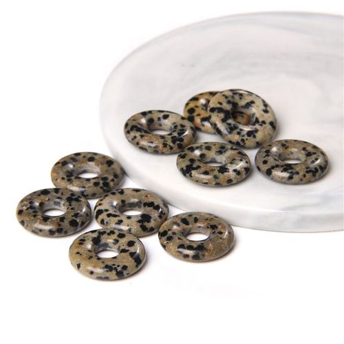 Perles De Labrumen Noir Naturel, Pendentif En Pierre D'¿Il De Tigre Reiki, Grand Trou De 6mm, Nministériels D Chinois Pour Bracelet Exécutif Diy, 18mm, 1 À 5 Pièces