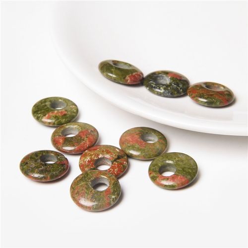 Perles De Labrumen Noir Naturel, Pendentif En Pierre D'¿Il De Tigre Reiki, Grand Trou De 6mm, Nministériels D Chinois Pour Bracelet Exécutif Diy, 18mm, 1 À 5 Pièces