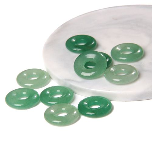 Perles De Labrumen Noir Naturel, Pendentif En Pierre D'¿Il De Tigre Reiki, Grand Trou De 6mm, Nministériels D Chinois Pour Bracelet Exécutif Diy, 18mm, 1 À 5 Pièces