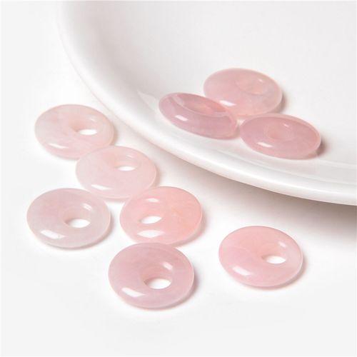 Perles De Labrumen Noir Naturel, Pendentif En Pierre D'¿Il De Tigre Reiki, Grand Trou De 6mm, Nministériels D Chinois Pour Bracelet Exécutif Diy, 18mm, 1 À 5 Pièces