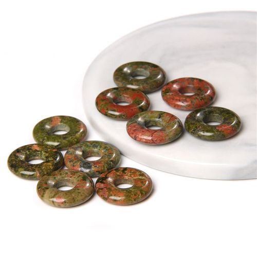 Perles De Labrumen Noir Naturel, Pendentif En Pierre D'¿Il De Tigre Reiki, Grand Trou De 6mm, Nministériels D Chinois Pour Bracelet Exécutif Diy, 18mm, 1 À 5 Pièces