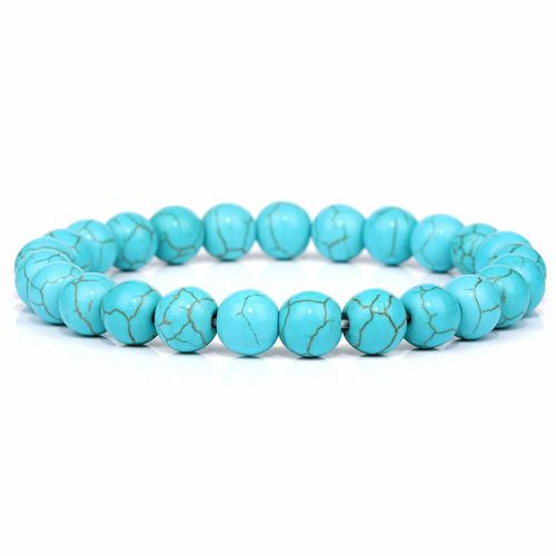 Bracelet Énergétique Lapis Lazuli Pour Hommes Et Femmes, Ensemble De Perles En Pierre Sodalite Bleue, Bijoux De Guérison, Vente En Gros, 2 Pièces