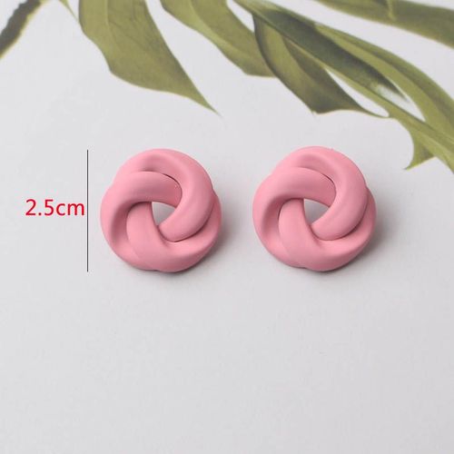 Boucles D'oreilles Pendantes Coeur D'amour Rose Pour Femmes, Mode Coréenne, Filles Douces, Cristal, Fleur De Pêche, Bijoux D'oreille Pmotspring