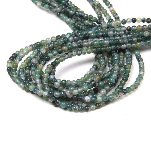 Perles En Pierre Polies 15.5 \""4mm Pour Hommes, Vente En Gros, Amazonite Naturelle, Fluorite, Pour La Fabrication De Bijoux Bricolage Pour Colliers Et Bracelets