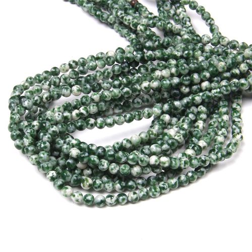 Perles En Pierre Polies 15.5 \""4mm Pour Hommes, Vente En Gros, Amazonite Naturelle, Fluorite, Pour La Fabrication De Bijoux Bricolage Pour Colliers Et Bracelets