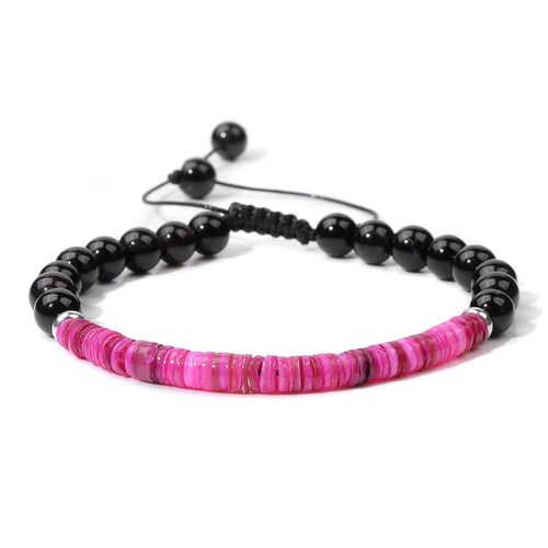 Bracelet De Perles D'agates Naturelles Pour Femmes, Bracelet À Breloques En Coquillage Coloré, Tissage De Ul, Bijoux Masculins, Yoga, Méditation, Guérison, Mode