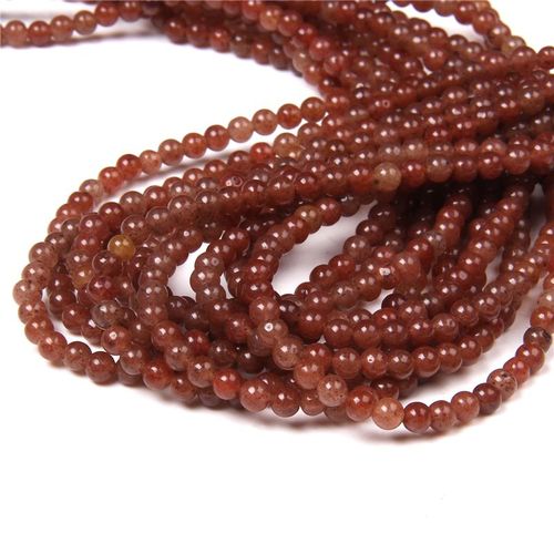 Perles En Pierre Polies 15.5 \""4mm Pour Hommes, Vente En Gros, Amazonite Naturelle, Fluorite, Pour La Fabrication De Bijoux Bricolage Pour Colliers Et Bracelets
