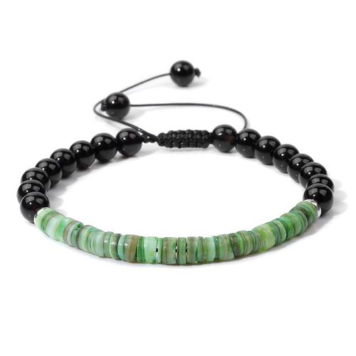 Bracelet De Perles D'agates Naturelles Pour Femmes, Bracelet À Breloques En Coquillage Coloré, Tissage De Ul, Bijoux Masculins, Yoga, Méditation, Guérison, Mode