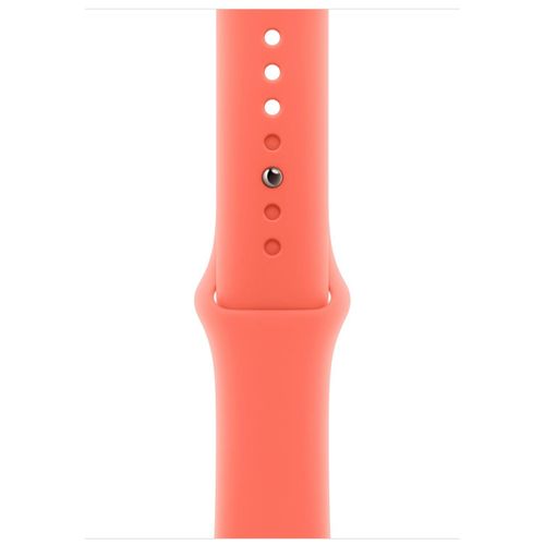 Apple - Bracelet Pour Montre Intelligente - 46mm - M/L (S'adapte Aux Poignets De 160 - 210 Mm) - Mandarine