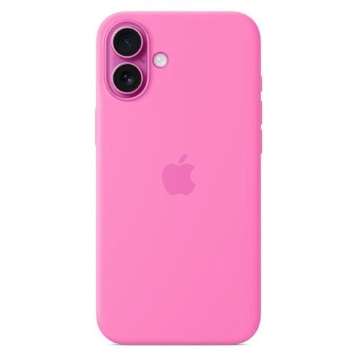 Apple - Coque De Protection Pour Téléphone Portable - Compatibilité Avec Magsafe - Silicone - Pivoine - Pour Iphone 16 Plus