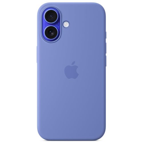 Apple - Coque De Protection Pour Téléphone Portable - Compatibilité Avec Magsafe - Silicone - Pervenche - Pour Iphone 16