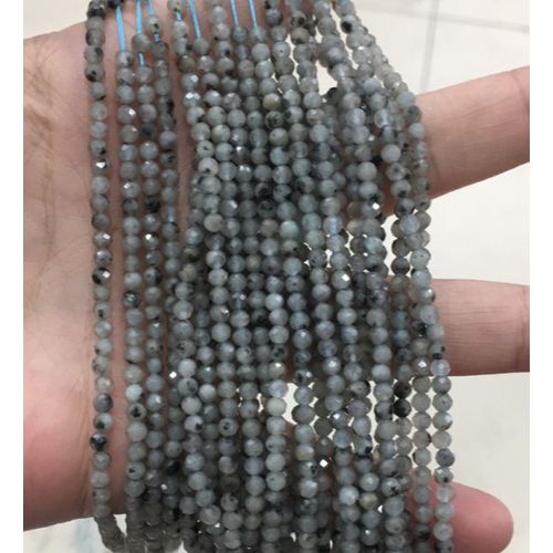 Perles En Pierre De Mica Violette Naturelle, Petite Perle À Facettes 3 /4 Mm, Brin De Tourmaline Rouge Pour La Fabrication De Bracelets De Bijoux Diy, Vente En Gros