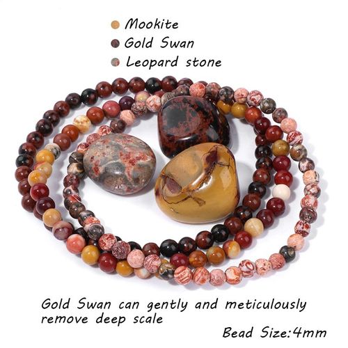 Ensemble De 3 Bracelets D'énergie Pour Femmes Et Hommes, Avec Pierre Brute, Cristal D'amazonite Naturelle, Bijoux, Équilibre De Yoga
