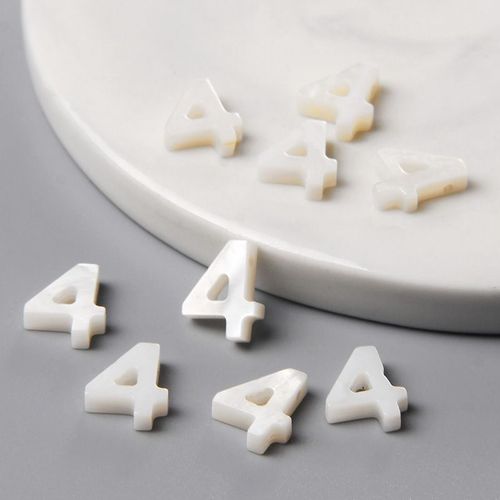 Perles De Nacre Numérique, Coquille Blanche Naturelle, En Vrac, Pour Bricolage, Bracelets, Collier, Accessoires Pour La Fabrication De Bijoux, Vente En Gros