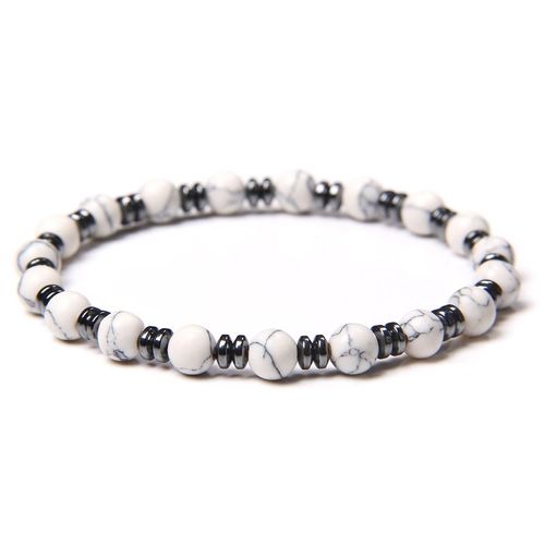 Bracelets En Hématite Noire Pour Hommes Et Femmes, Pierre Naturelle De Guérison, Perles En Onyx, Bracelets D'énergie, Bijoux De Santé Faits À La Main