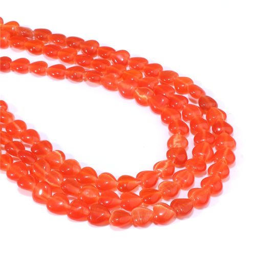 Perles En Pierre Naturelle Opale En Forme De Coeur, ¿Il De Chat, Amour, Perles Adt Pour Bijoux, Breloque Exécutive, Boucles D'oreilles Bricolage, Bracelet, Collier, Vente En Gros