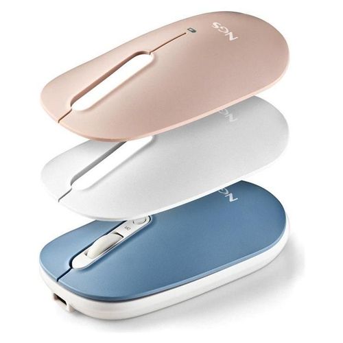 NGS SHELL RB - Souris - droitiers et gauchers - optique - 4 boutons - sans fil - 2.4 GHz, Bluetooth 5.0 - récepteur sans fil USB - Pour la vente au détail - boîte de suspension