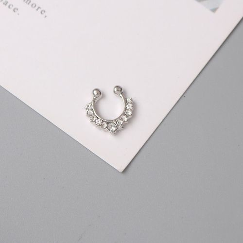 Boucles D'oreilles Clip En Métal Sans Piercing Pour Femme, Clip D'oreille, Clip De Personnalité, Clips D'oreille, Clip, Non Perlé, Non Percé