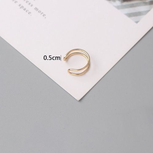 Boucles D'oreilles Clip En Métal Sans Piercing Pour Femme, Clip D'oreille, Clip De Personnalité, Clips D'oreille, Clip, Non Perlé, Non Percé