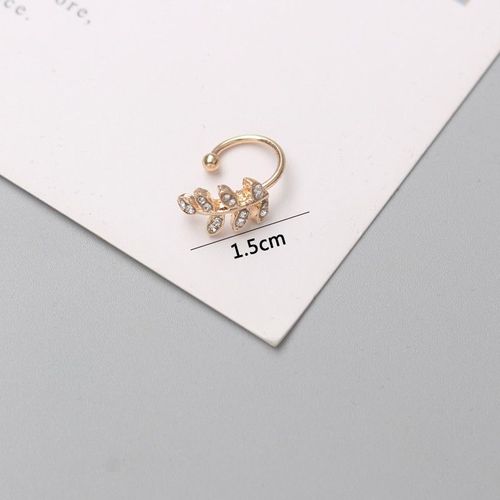 Boucles D'oreilles Clip En Métal Sans Piercing Pour Femme, Clip D'oreille, Clip De Personnalité, Clips D'oreille, Clip, Non Perlé, Non Percé