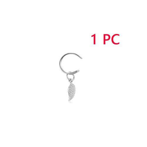 Boucles D'oreilles Clip En Métal Doré Pour Femme, Clip D'oreille Non Perçant, Manchette De Cuir Chevelu, Cadeau De Fête, Accessoires De Bar, Bijoux Fantaisie, 1 Pc