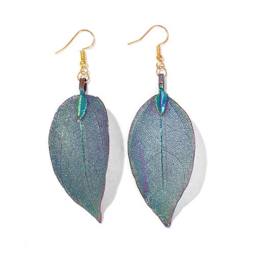 Boucles D'oreilles En Cuir Chevelu Naturel Véritable Pour Femmes, Boucles D'oreilles Longues En Cuir Chevelu Bohème, Pendentifs Uniques Pour Femmes, Bijoux De Fête