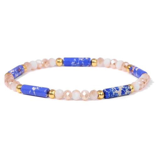 Bracelets Multicolores Pour Femmes, Perles De Guérison Naturelle Impériale Malachites, Bracelet Énergie Cristal Élastique, Bijoux Cadeau