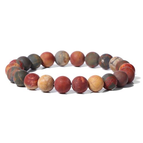 Bracelets En Pierre Naturelle Pour Hommes, Faits À La Main, Énergie Yoga, Onyx, Agates, Perles, Bracelet Extensible, Bijoux, Cadeau D'amitié