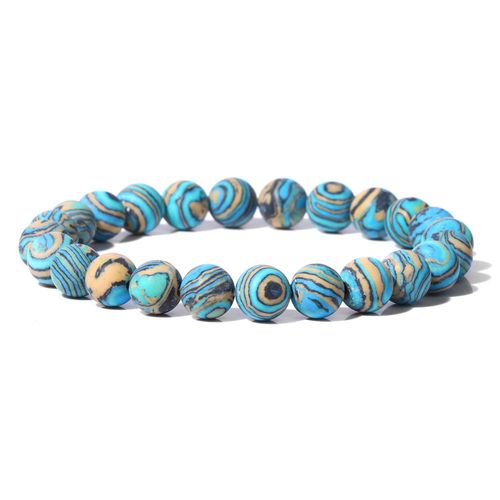 Bracelets En Pierre Naturelle Pour Hommes, Faits À La Main, Énergie Yoga, Onyx, Agates, Perles, Bracelet Extensible, Bijoux, Cadeau D'amitié