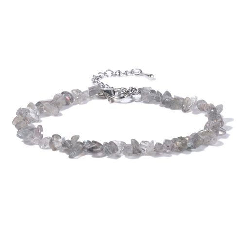Bracelet En Pierre Naturelle, Cristal De Guérison, Aigue-Marine, Bijou Fait À La Main, Pour Couple, Ami, Anniversaire
