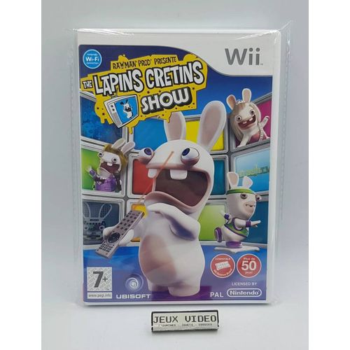 Rayman Prod' Presente : The Lapins Crétins Show Nintendo Wii Edition Fr/ M4