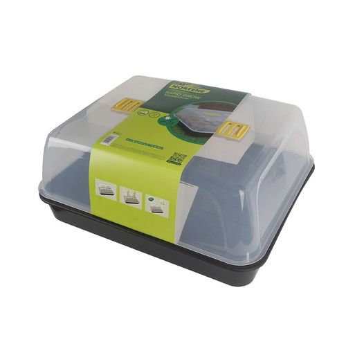 Mini-Serre Pour Semis Rapid Grow En Polypropylène - Noir/Transparent